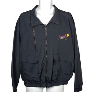 Vintage Burlington Vermont Windbreaker Bomber Jacket